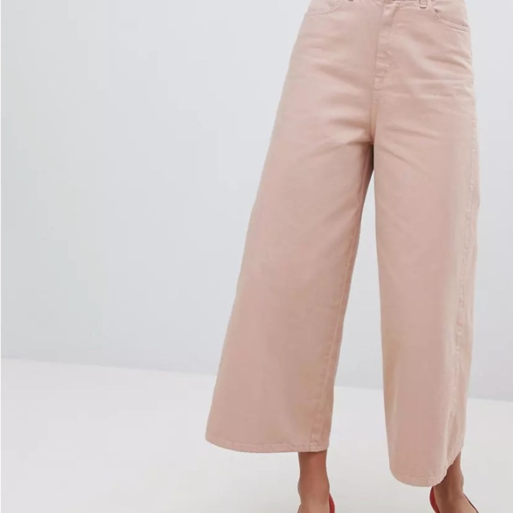 Like New | Whistles | High Waisted | Wide leg | Cargo Jeans